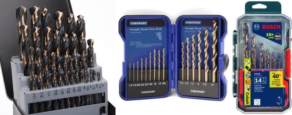 Drill Bit Material For Hardened Steel combined image