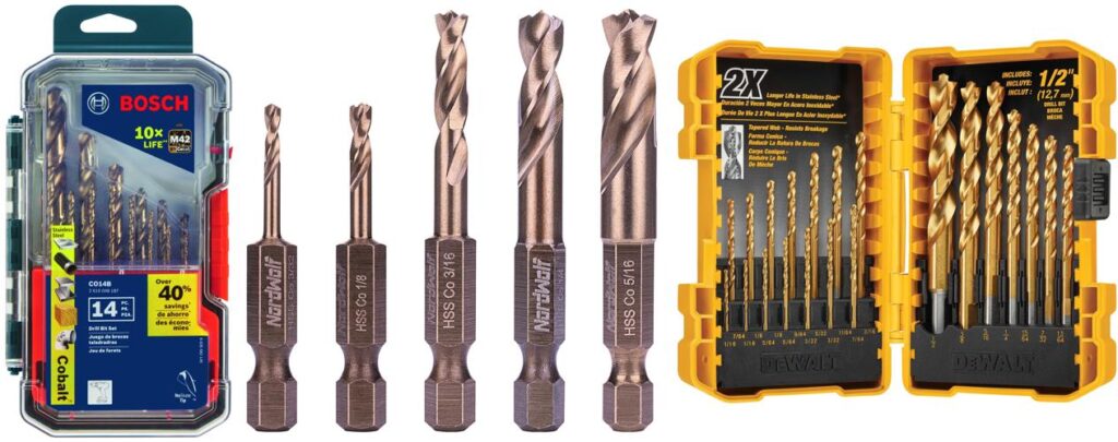 Drill Bits For Hard Metal combined image
