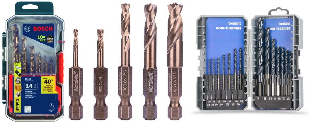 Drill Bits For Hardened Metal combined image