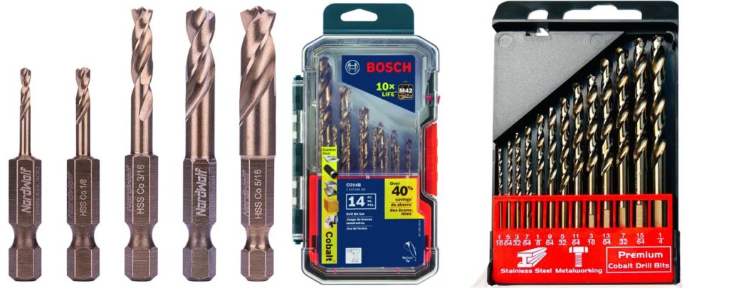 Drill Bits For Stainless combined image
