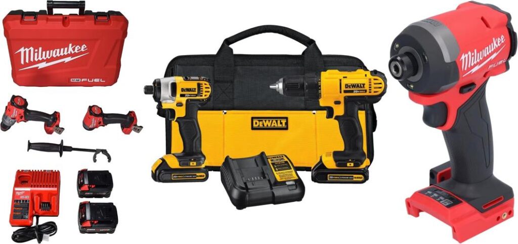 Drill Milwaukee combined image