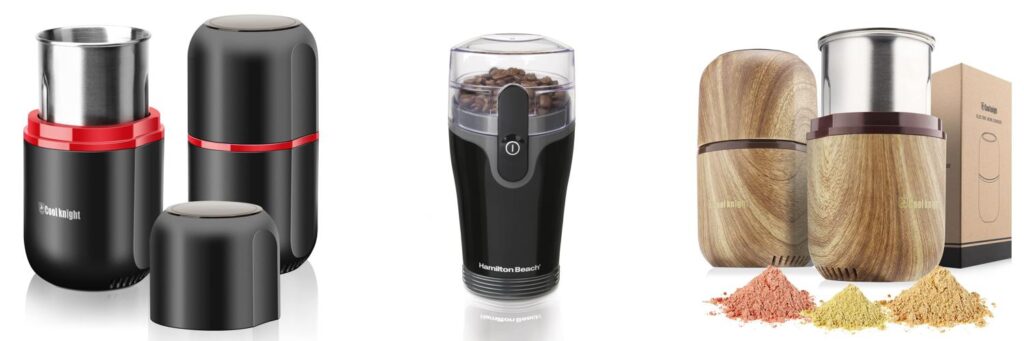 Electric Grinder Herb combined image