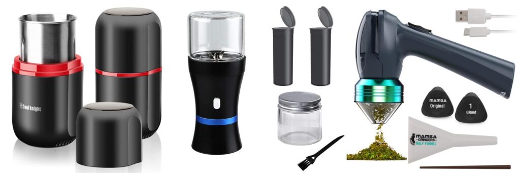 Electric Herb Grinder combined image