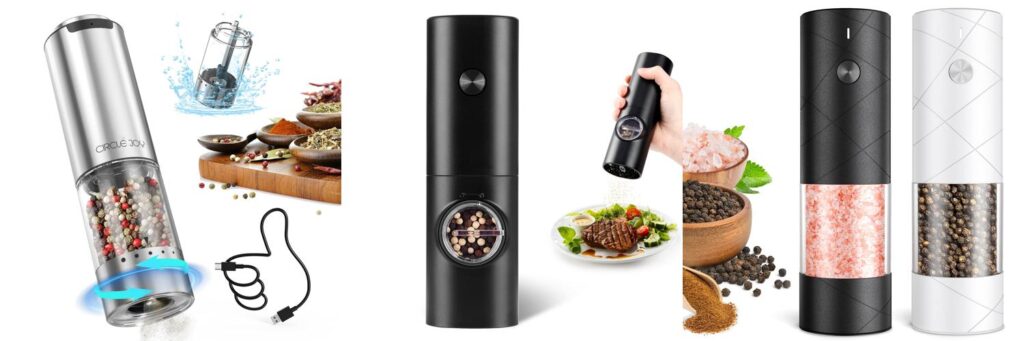 Electric Pepper Grinder combined image