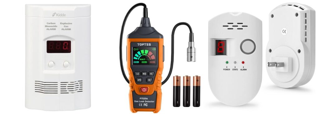 Gas Detectors Alarms combined image