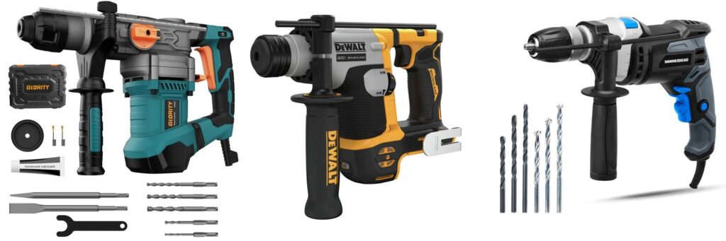 Hammer Drill For Concrete combined image