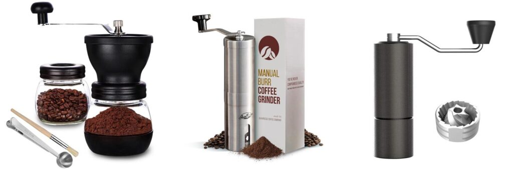 Hand Grind Coffee Grinder combined image