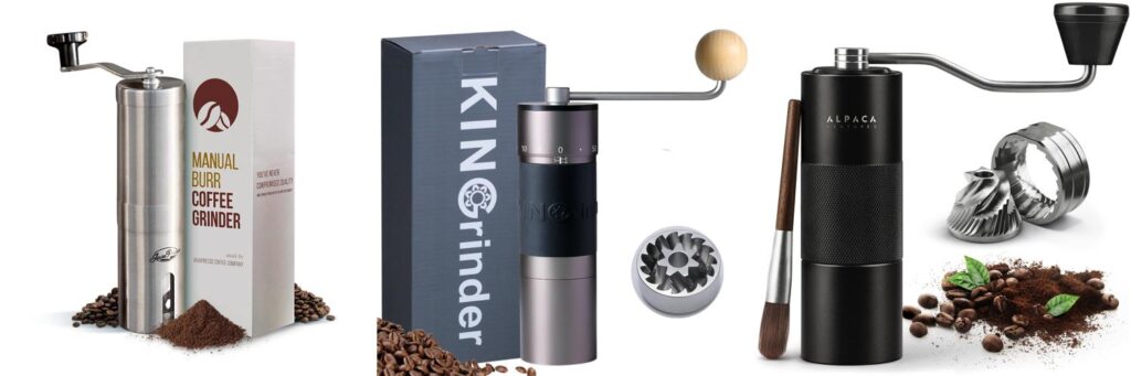 Hand Grinder For Espresso combined image