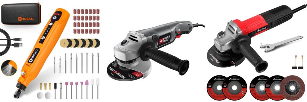 Handheld Grinder combined image