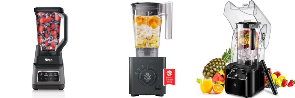 Heavy Duty Blender For Ice And Smoothies combined image