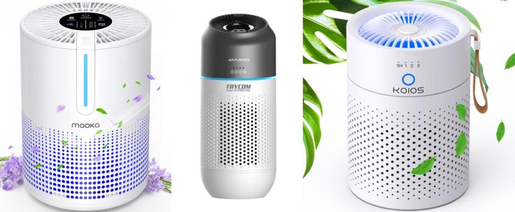 High Efficiency Car Air Purifier combined image