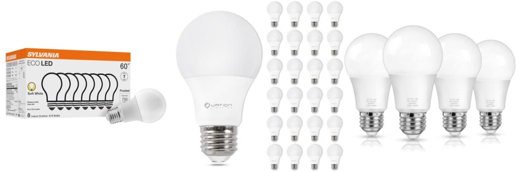 Best LED Bulbs Review: Features, Specs 5 & Top Picks 2 LED Bulbs combined image