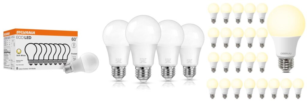 Light Bulbs combined image