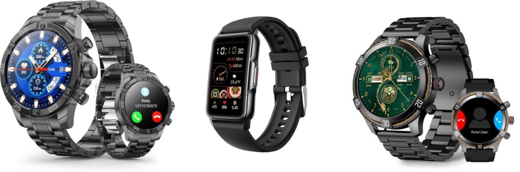 Luxury Fitness Tracker Watch combined image