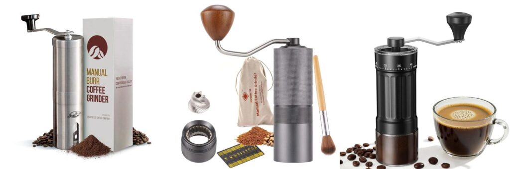Manual Coffee Grinder combined image