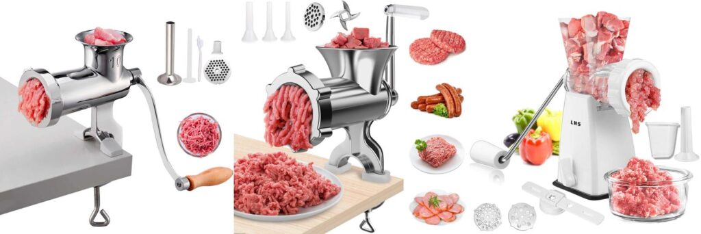 Manual Meat Grinder combined image