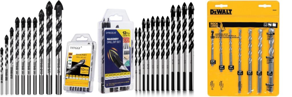Masonry Drill Bit combined image