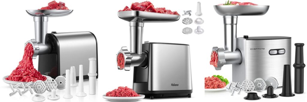 Meat Grinder For Deer combined image