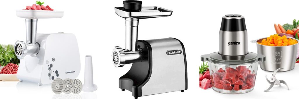 Meat Grinder For Home combined image