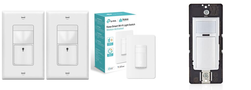 Motion Activated Wall Switches combined image