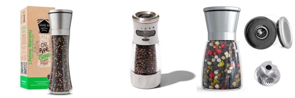 Pepper Mill Grinder combined image