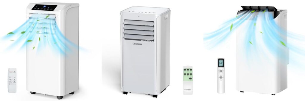 Portable Air Conditioner For Large Rooms combined image
