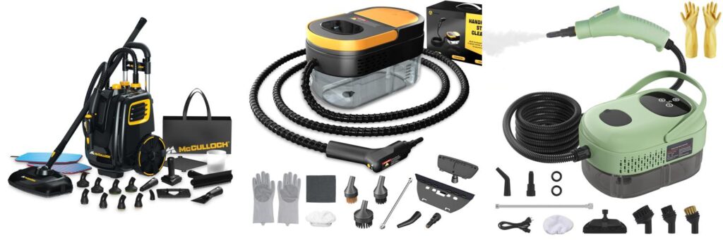 Professional Steam Cleaner For Home combined image