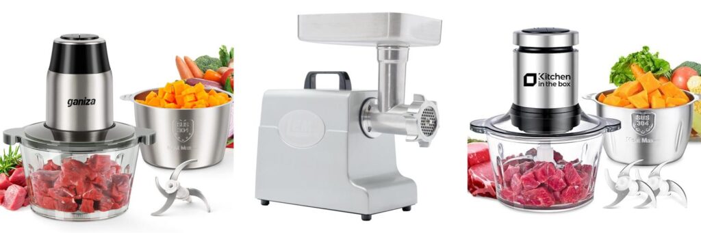 Rated Meat Grinder combined image