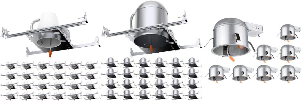 Recessed Lighting Housings combined image