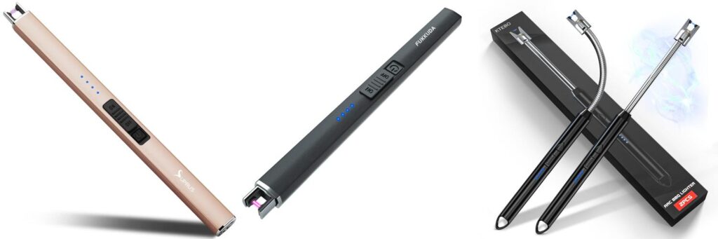 Rechargeable Electric Lighter combined image
