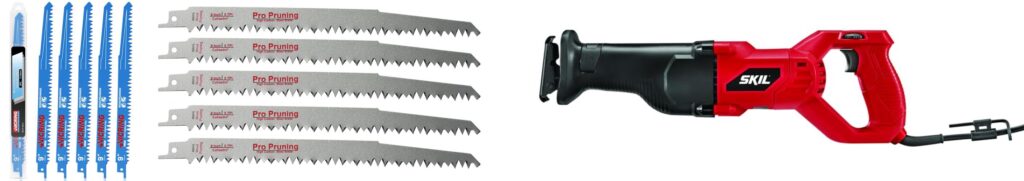 Reciprocating Saw For Tree Branches combined image