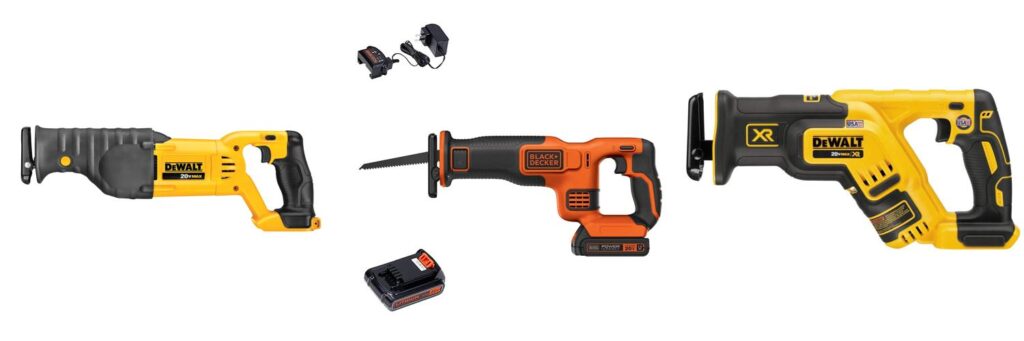 Reciprocating Saw Reviews combined image