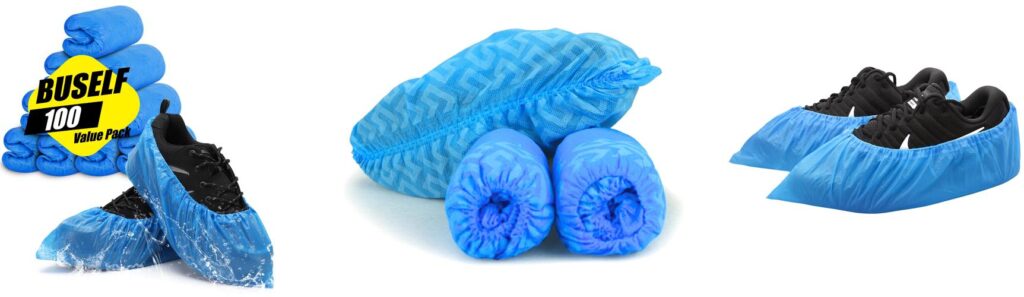 Safety Boot Shoe Covers combined image
