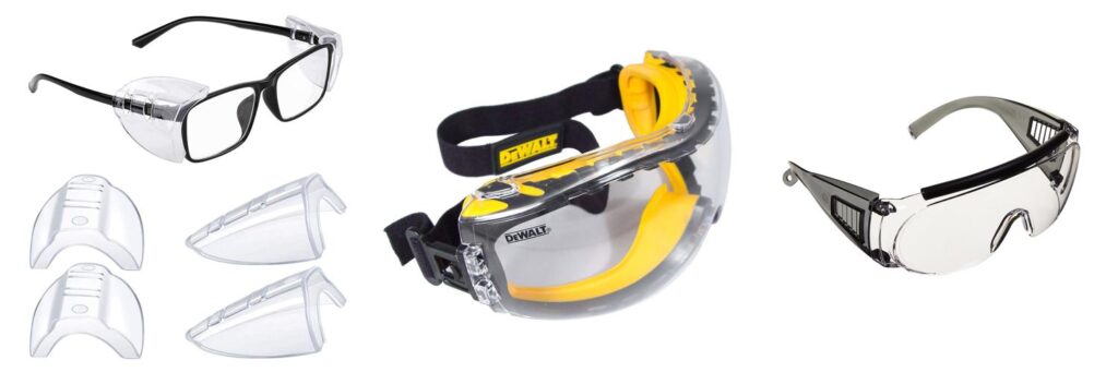 Safety Eye Protection Accessories combined image