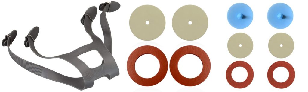 Safety Respirator Parts combined image