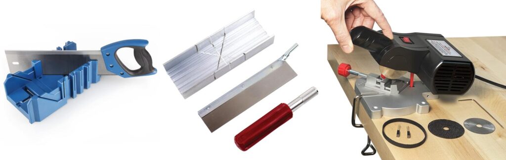 Saw To Cut Miter Joints combined image