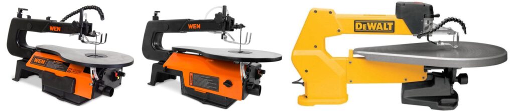 Scroll Saw For Quiet Operation combined image