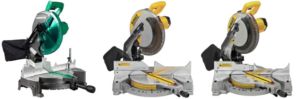 Single Bevel Miter Saw combined image
