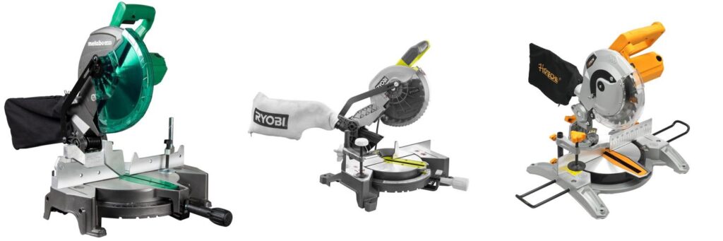 Small Compound Miter Saw combined image