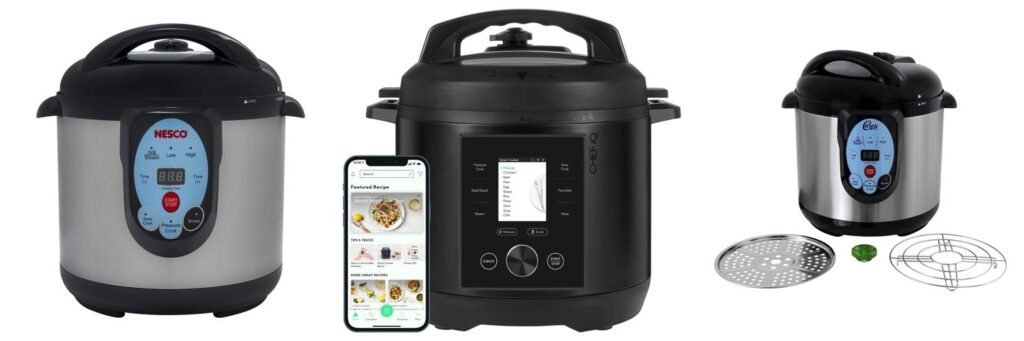 Smart Electric Pressure Cooker combined image