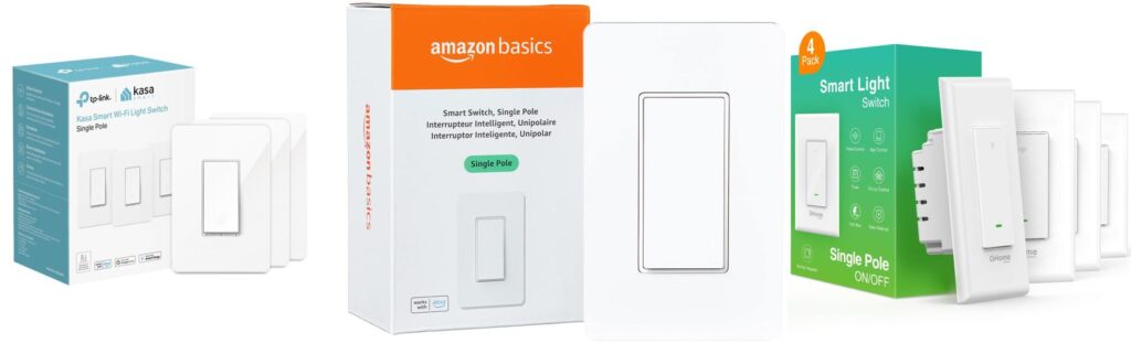 Smart Home Light Switch combined image