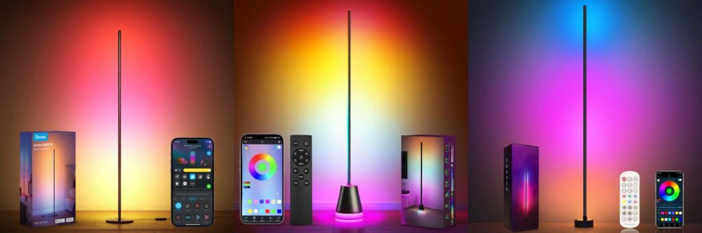 Smart Led Floor Lamps combined image