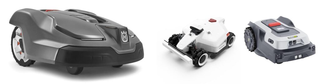 Smart Robot Lawn Mower With Gps combined image
