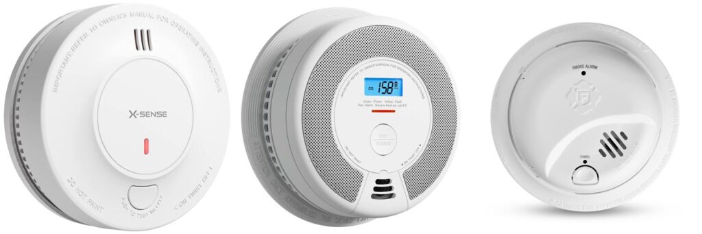 Smoke Detectors Fire Alarms combined image