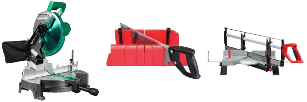 Starter Miter Saw combined image