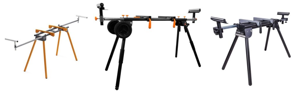 Universal Miter Saw Stand combined image