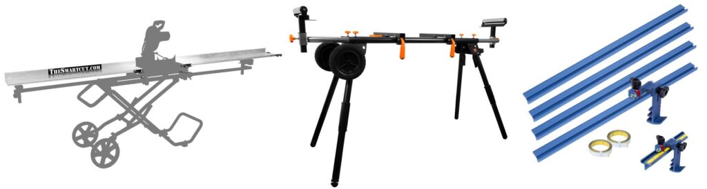fence miter saw stand combined image
