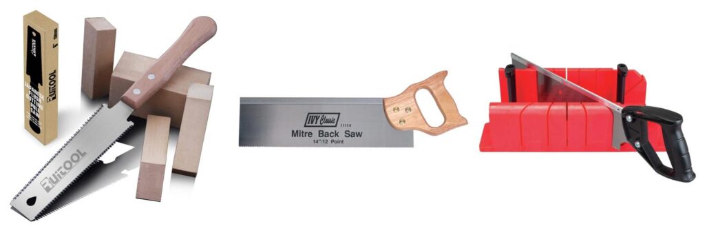 hand saw for miter cuts combined image 1