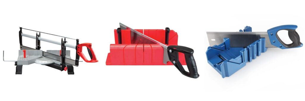 manual miter saw combined image