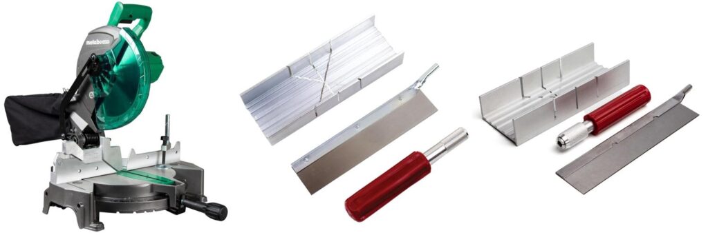 miter saw for furniture making combined image